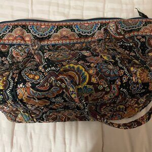 Large Vera Bradley Bag in Kensington Paisley print